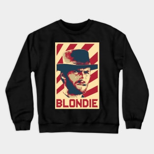 Clint Eastwood Blondie Retro Propaganda Crewneck Sweatshirt